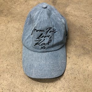 Karl Lagerfeld Denim Hat